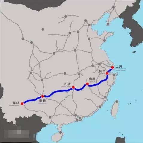 350公里/小時(shí)！中國(guó)東西向最長(zhǎng)高鐵將通車(chē)
